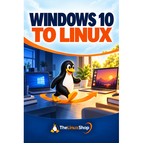 Windows 10 to Linux cover